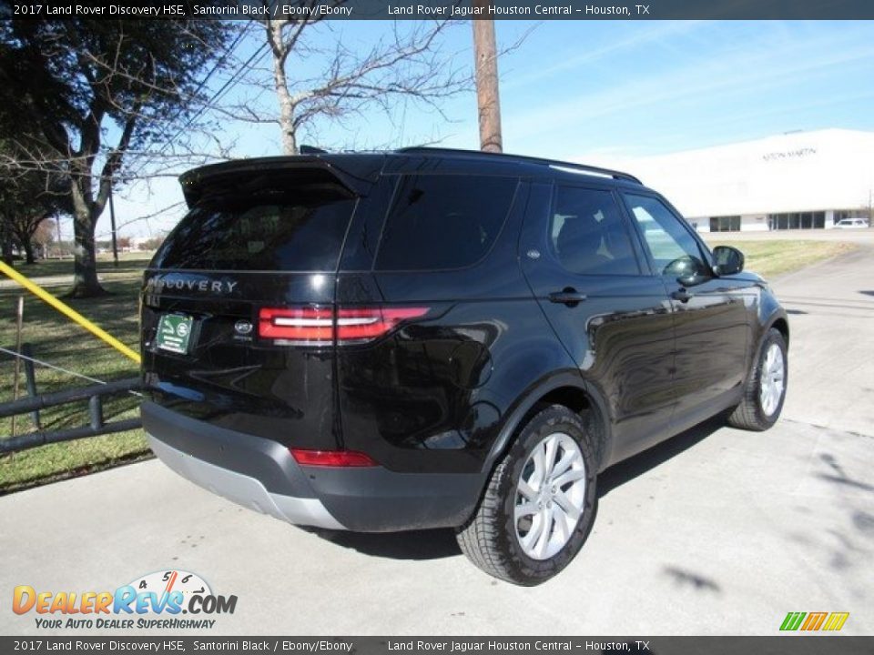 2017 Land Rover Discovery HSE Santorini Black / Ebony/Ebony Photo #7