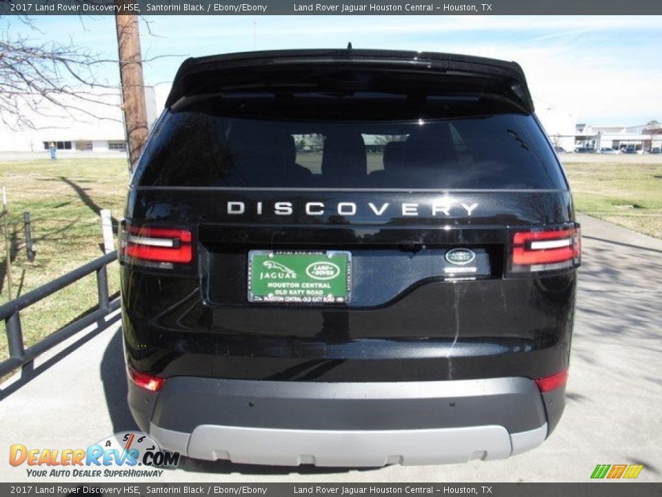 2017 Land Rover Discovery HSE Santorini Black / Ebony/Ebony Photo #8