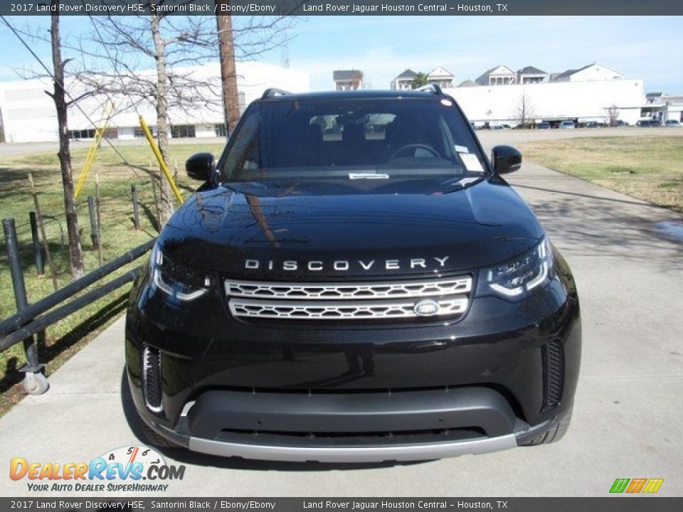2017 Land Rover Discovery HSE Santorini Black / Ebony/Ebony Photo #9
