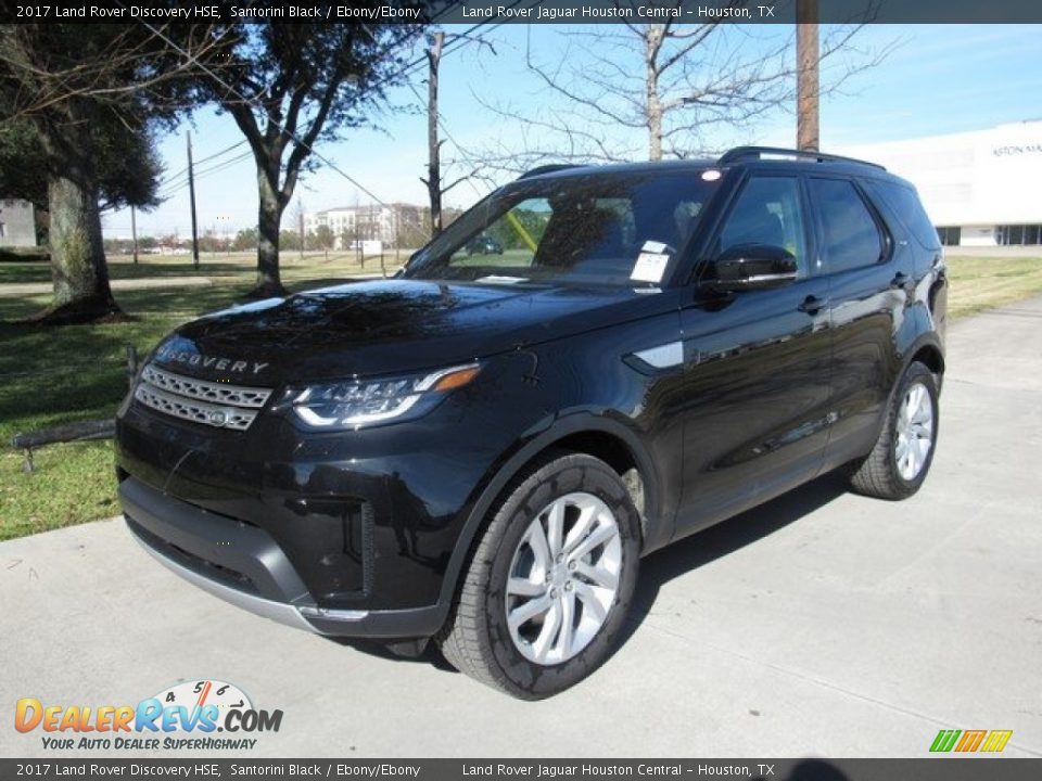 2017 Land Rover Discovery HSE Santorini Black / Ebony/Ebony Photo #10
