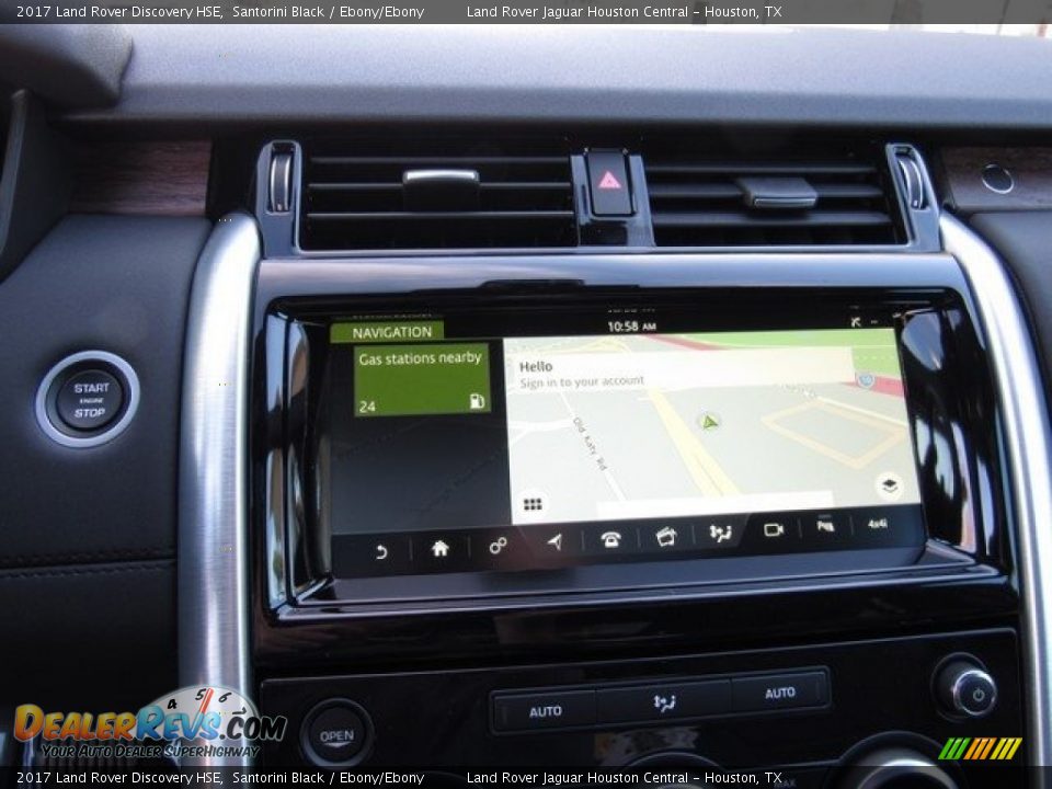 2017 Land Rover Discovery HSE Santorini Black / Ebony/Ebony Photo #19
