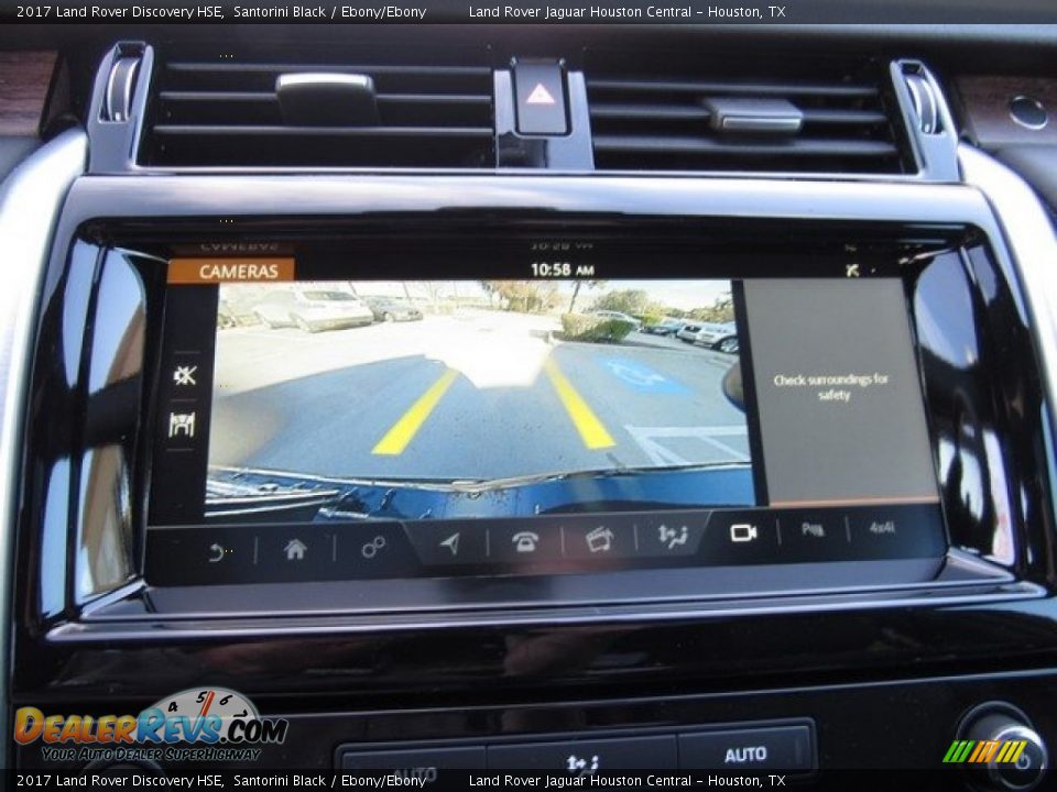 2017 Land Rover Discovery HSE Santorini Black / Ebony/Ebony Photo #20