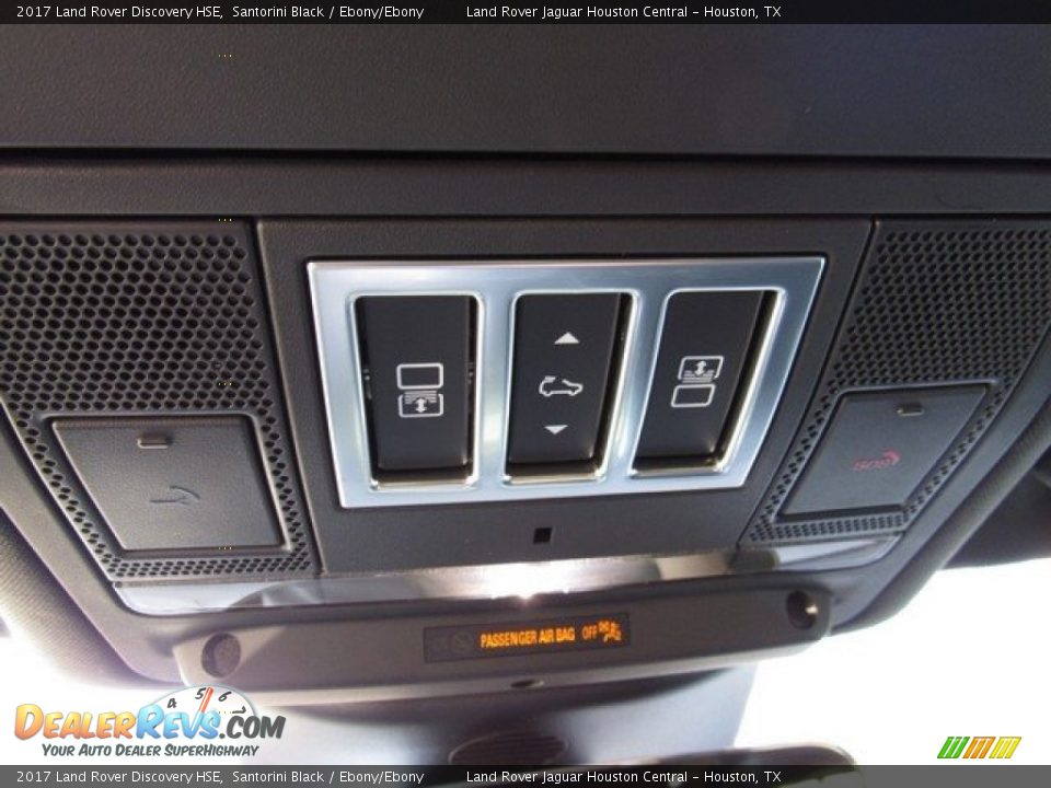 2017 Land Rover Discovery HSE Santorini Black / Ebony/Ebony Photo #23