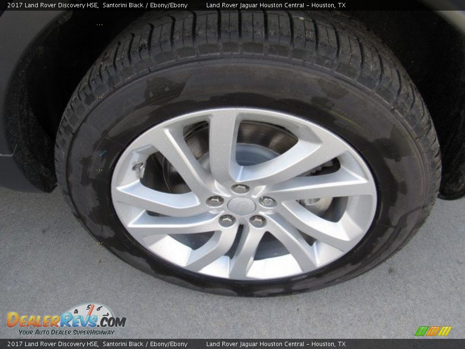 2017 Land Rover Discovery HSE Santorini Black / Ebony/Ebony Photo #24