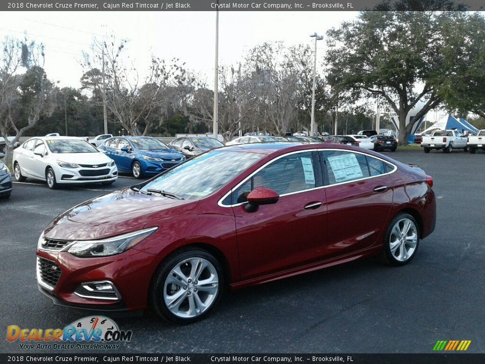 2018 Chevrolet Cruze Premier Cajun Red Tintcoat / Jet Black Photo #1