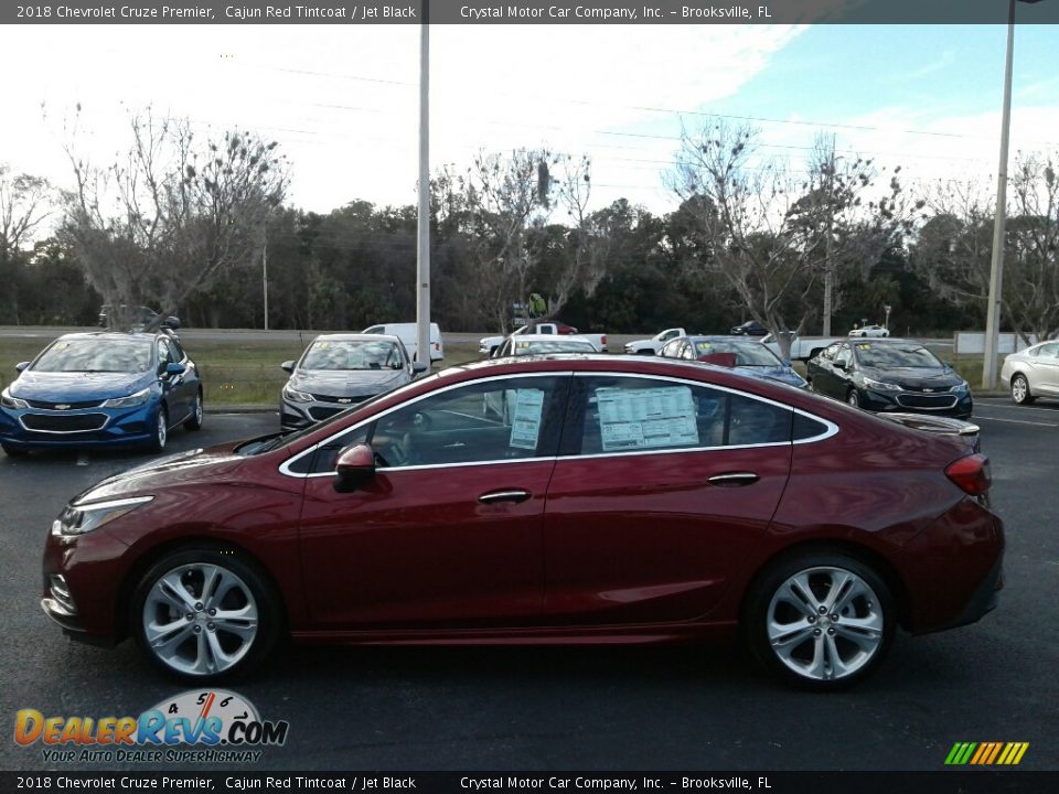 2018 Chevrolet Cruze Premier Cajun Red Tintcoat / Jet Black Photo #2