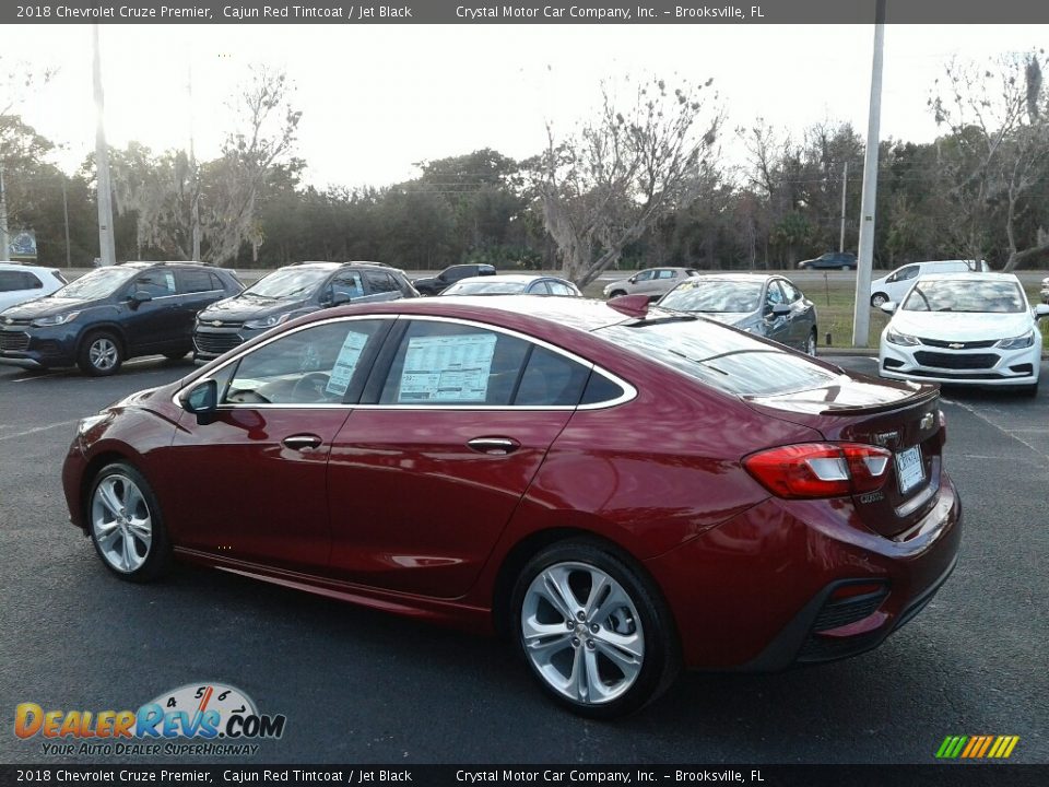 2018 Chevrolet Cruze Premier Cajun Red Tintcoat / Jet Black Photo #3