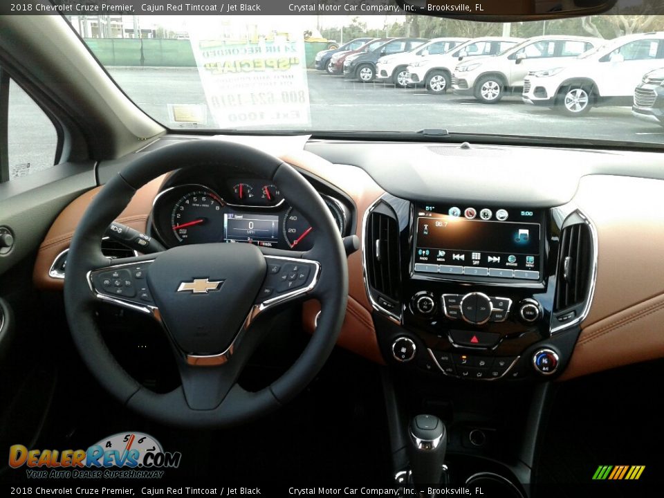 2018 Chevrolet Cruze Premier Cajun Red Tintcoat / Jet Black Photo #13