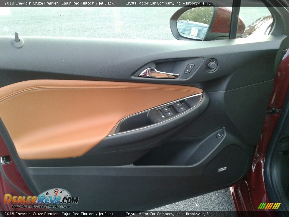 2018 Chevrolet Cruze Premier Cajun Red Tintcoat / Jet Black Photo #17