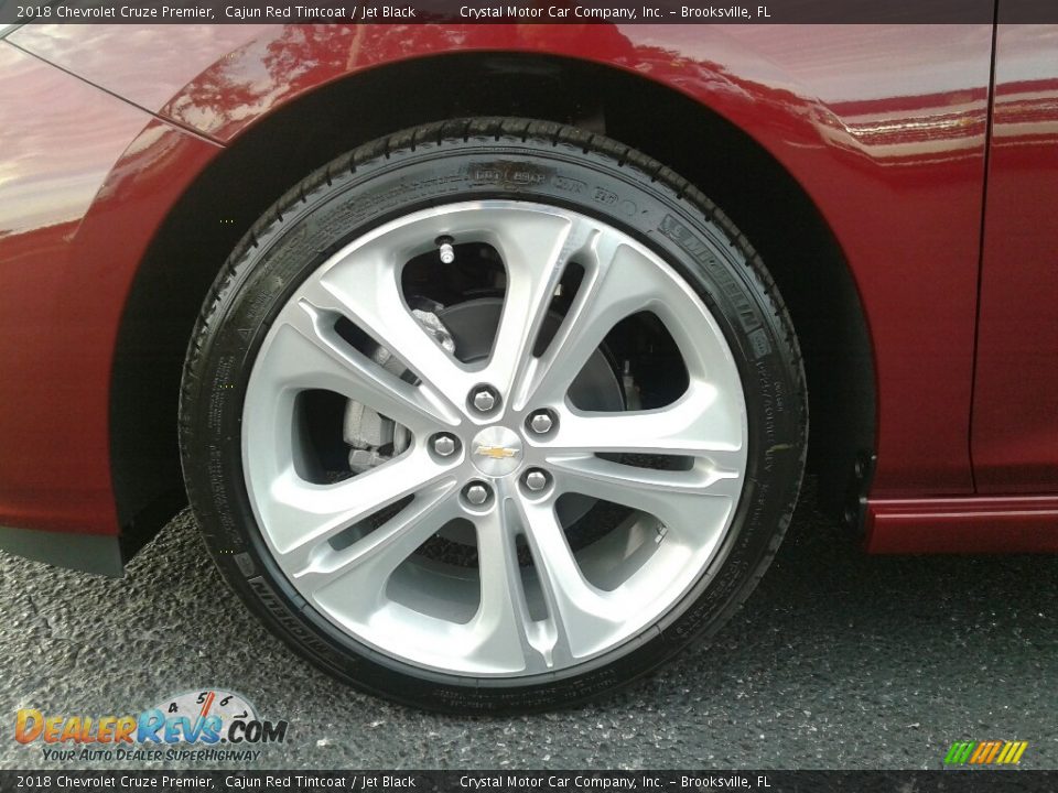 2018 Chevrolet Cruze Premier Cajun Red Tintcoat / Jet Black Photo #20