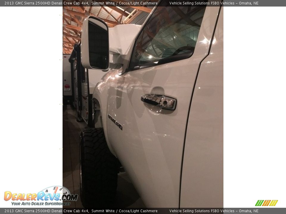 2013 GMC Sierra 2500HD Denali Crew Cab 4x4 Summit White / Cocoa/Light Cashmere Photo #20