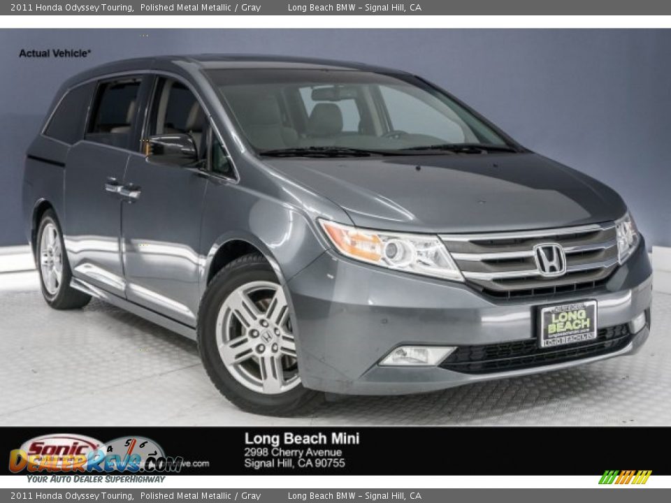 2011 Honda Odyssey Touring Polished Metal Metallic / Gray Photo #1