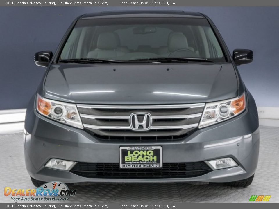 2011 Honda Odyssey Touring Polished Metal Metallic / Gray Photo #2