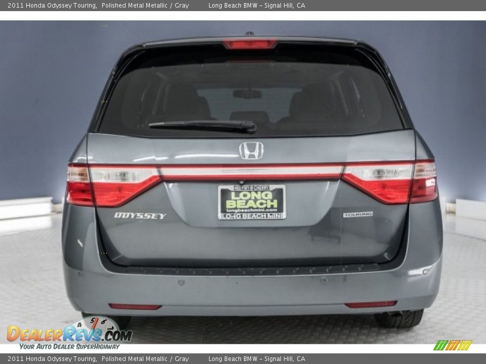 2011 Honda Odyssey Touring Polished Metal Metallic / Gray Photo #3