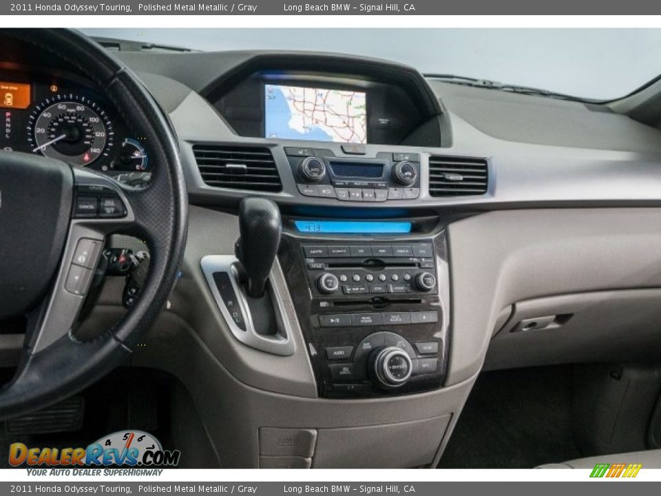 2011 Honda Odyssey Touring Polished Metal Metallic / Gray Photo #5