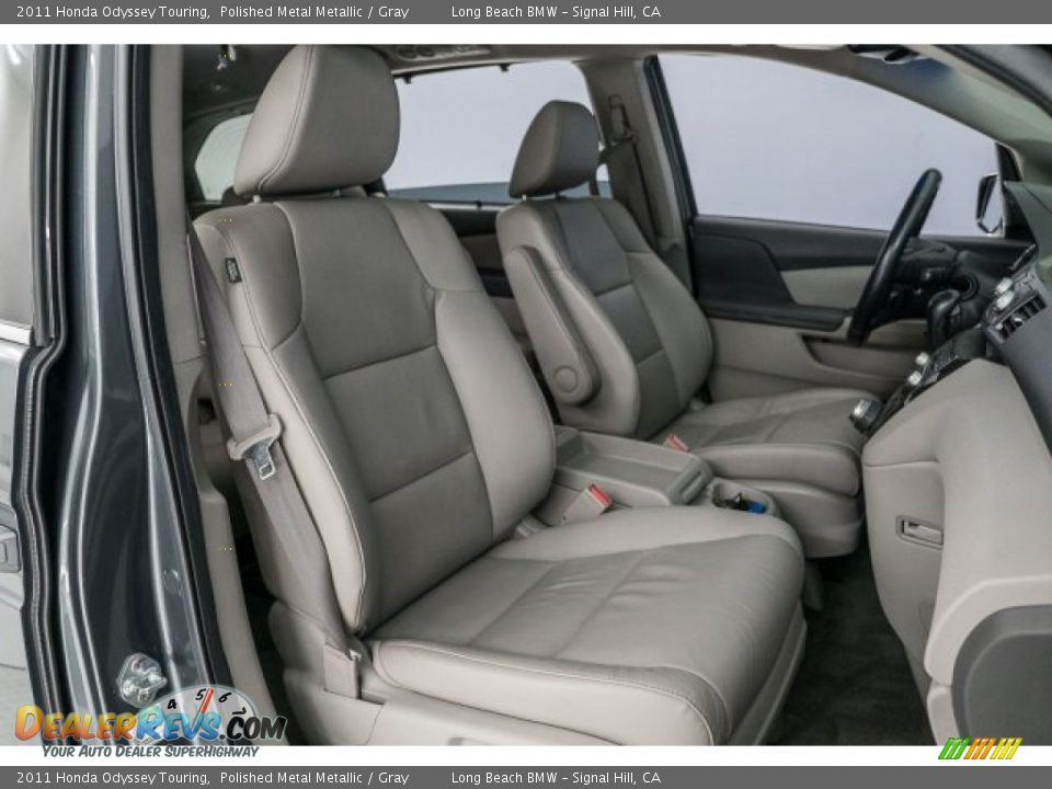 2011 Honda Odyssey Touring Polished Metal Metallic / Gray Photo #6