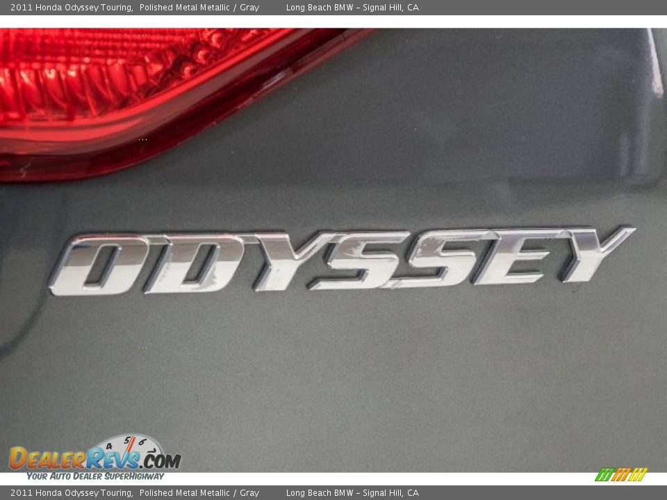 2011 Honda Odyssey Touring Polished Metal Metallic / Gray Photo #7