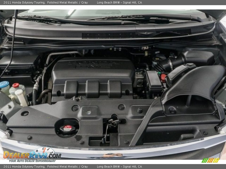 2011 Honda Odyssey Touring Polished Metal Metallic / Gray Photo #8