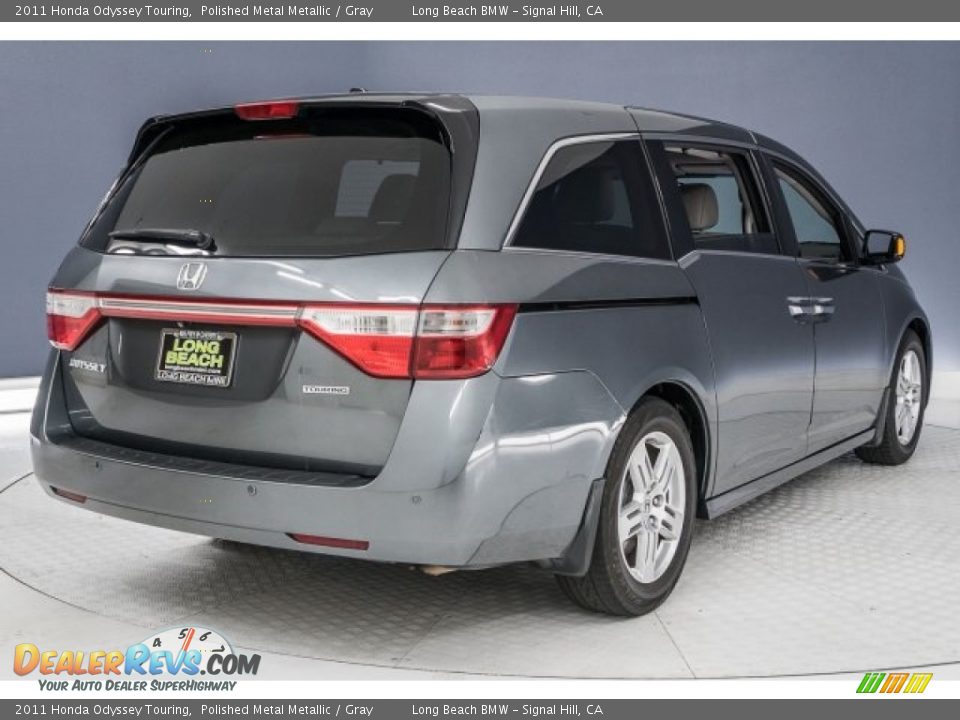 2011 Honda Odyssey Touring Polished Metal Metallic / Gray Photo #10