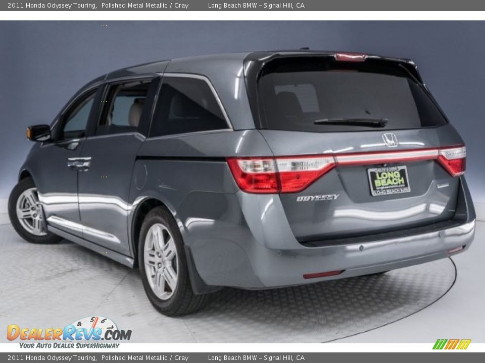 2011 Honda Odyssey Touring Polished Metal Metallic / Gray Photo #12