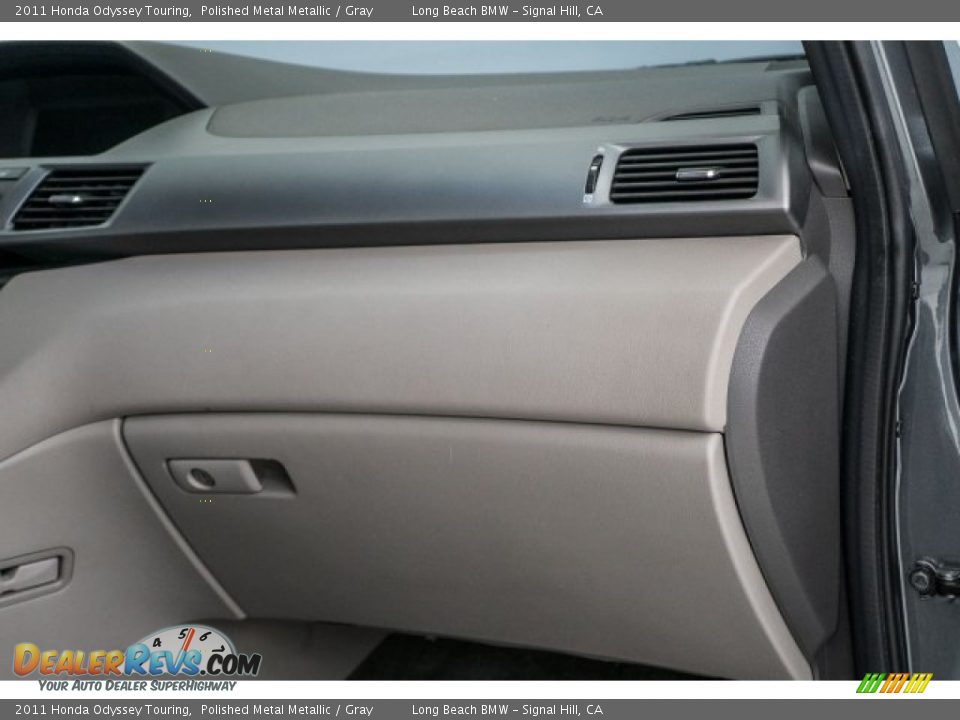 2011 Honda Odyssey Touring Polished Metal Metallic / Gray Photo #19