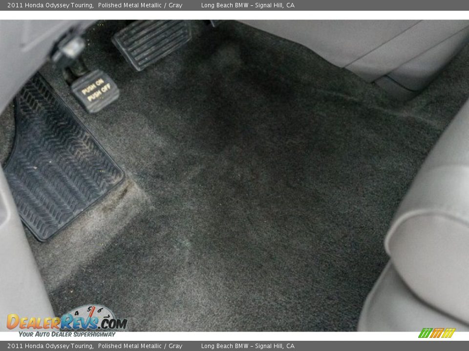2011 Honda Odyssey Touring Polished Metal Metallic / Gray Photo #25