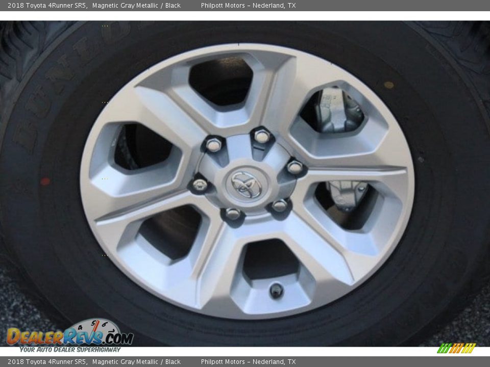 2018 Toyota 4Runner SR5 Magnetic Gray Metallic / Black Photo #5