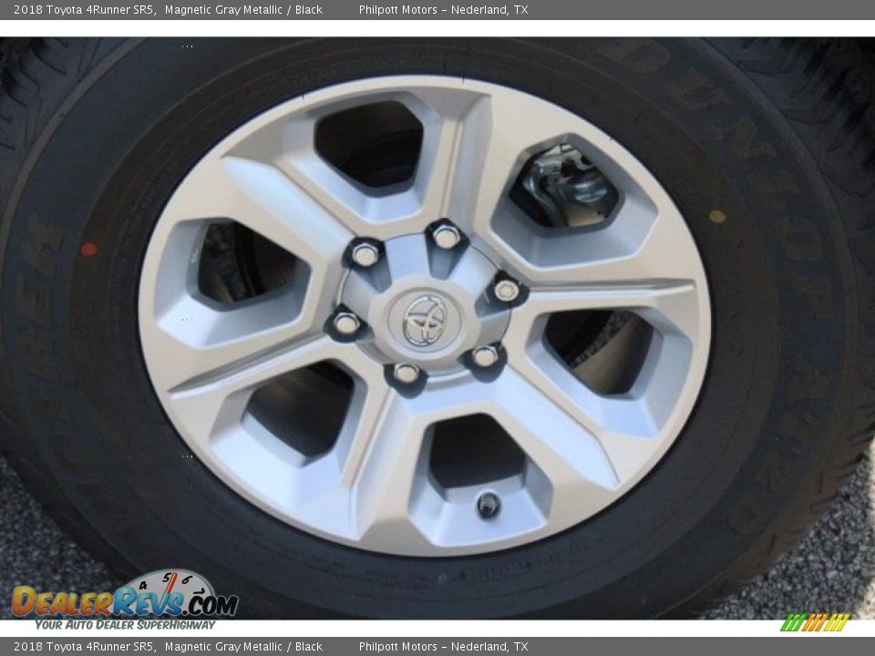 2018 Toyota 4Runner SR5 Magnetic Gray Metallic / Black Photo #6