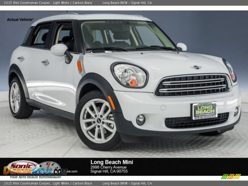 2015 Mini Countryman Cooper Light White / Carbon Black Photo #1