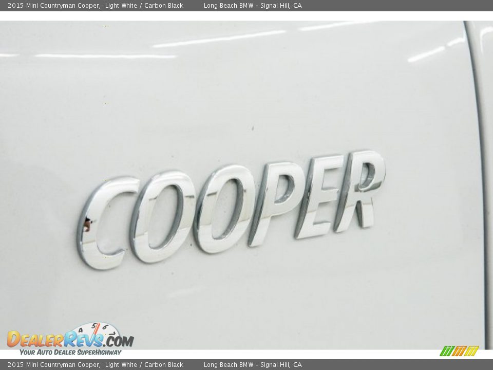 2015 Mini Countryman Cooper Light White / Carbon Black Photo #7