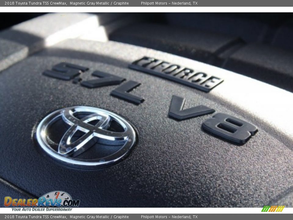 2018 Toyota Tundra TSS CrewMax Magnetic Gray Metallic / Graphite Photo #36