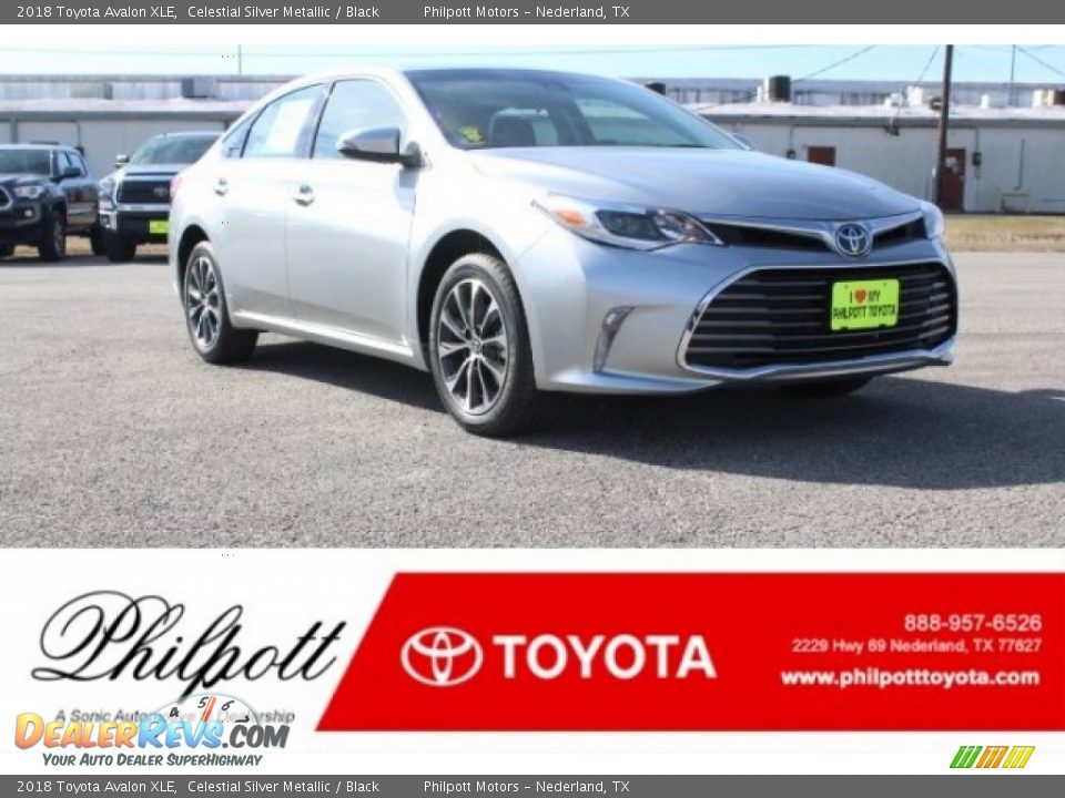 2018 Toyota Avalon XLE Celestial Silver Metallic / Black Photo #1