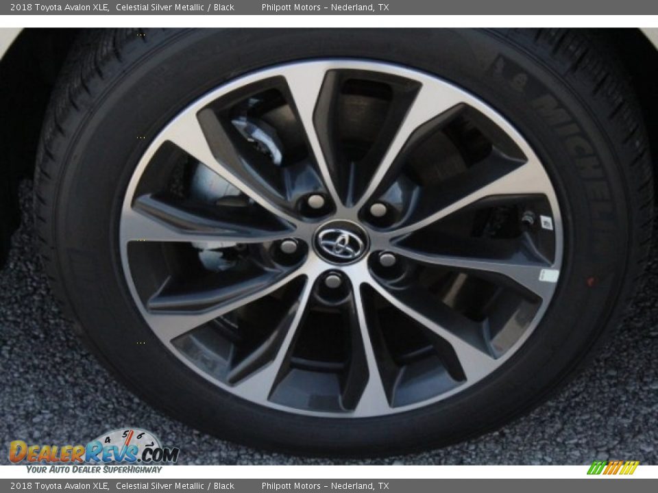 2018 Toyota Avalon XLE Celestial Silver Metallic / Black Photo #5