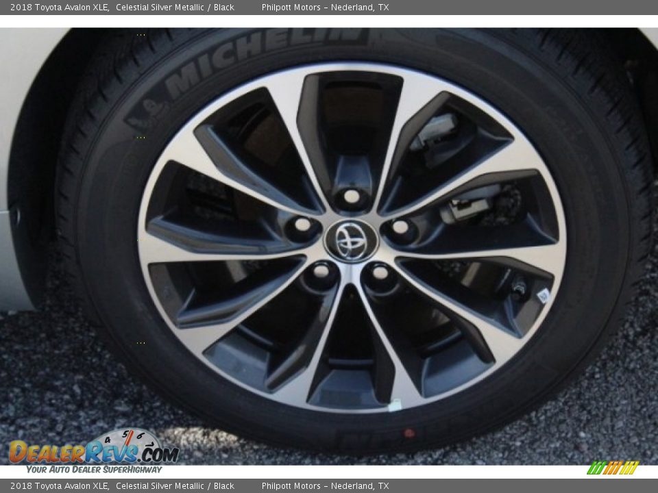2018 Toyota Avalon XLE Celestial Silver Metallic / Black Photo #6