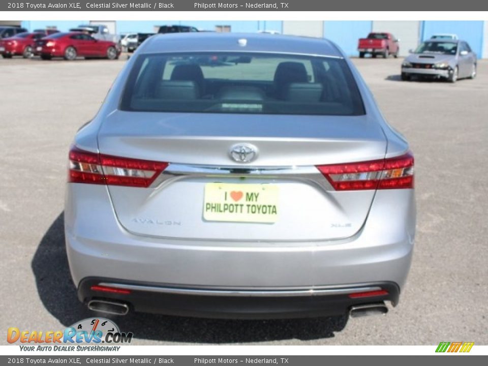2018 Toyota Avalon XLE Celestial Silver Metallic / Black Photo #8