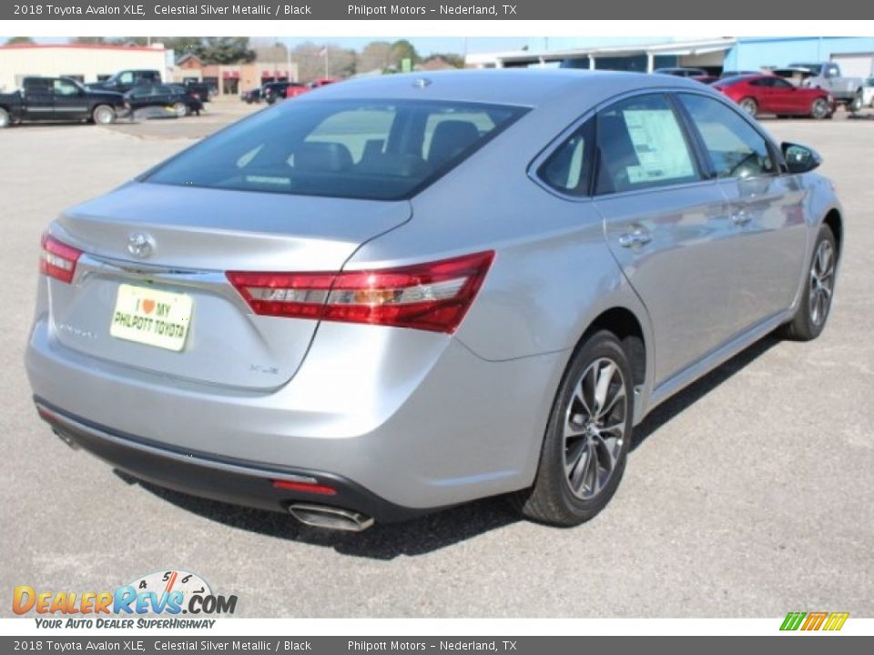 2018 Toyota Avalon XLE Celestial Silver Metallic / Black Photo #9