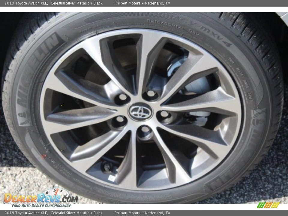 2018 Toyota Avalon XLE Celestial Silver Metallic / Black Photo #11