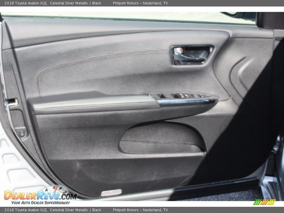 2018 Toyota Avalon XLE Celestial Silver Metallic / Black Photo #13