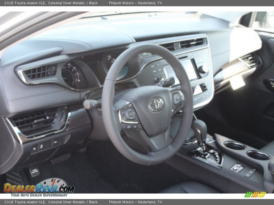 2018 Toyota Avalon XLE Celestial Silver Metallic / Black Photo #14
