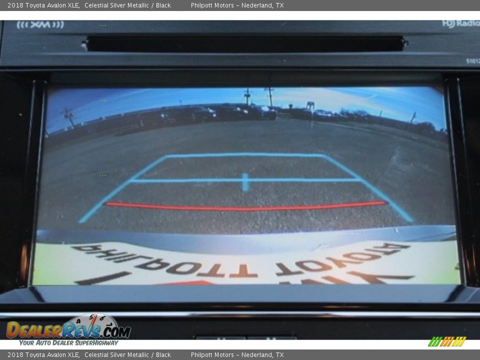 2018 Toyota Avalon XLE Celestial Silver Metallic / Black Photo #17