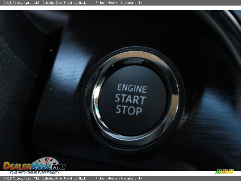 2018 Toyota Avalon XLE Celestial Silver Metallic / Black Photo #19