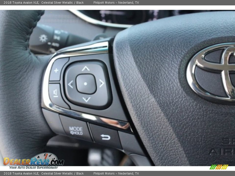 2018 Toyota Avalon XLE Celestial Silver Metallic / Black Photo #21