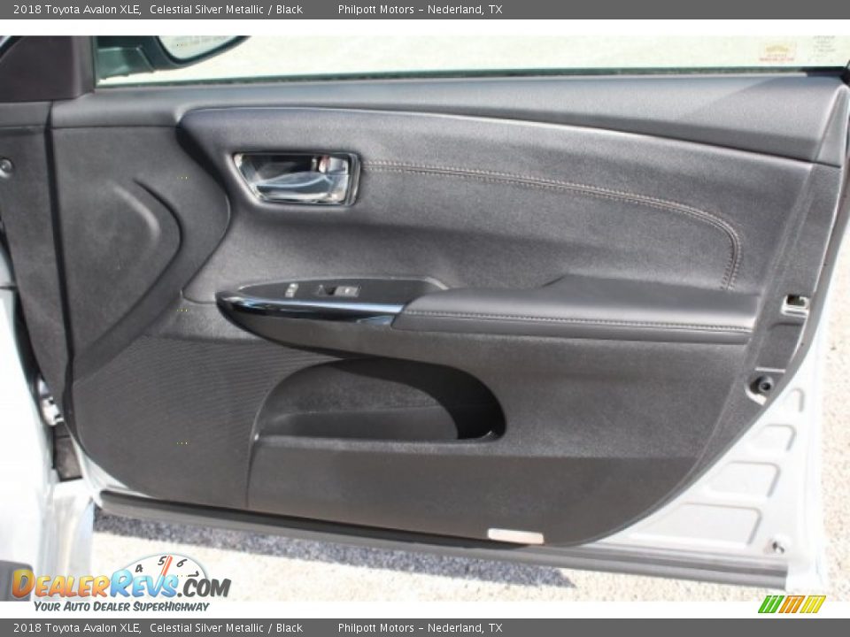 2018 Toyota Avalon XLE Celestial Silver Metallic / Black Photo #32