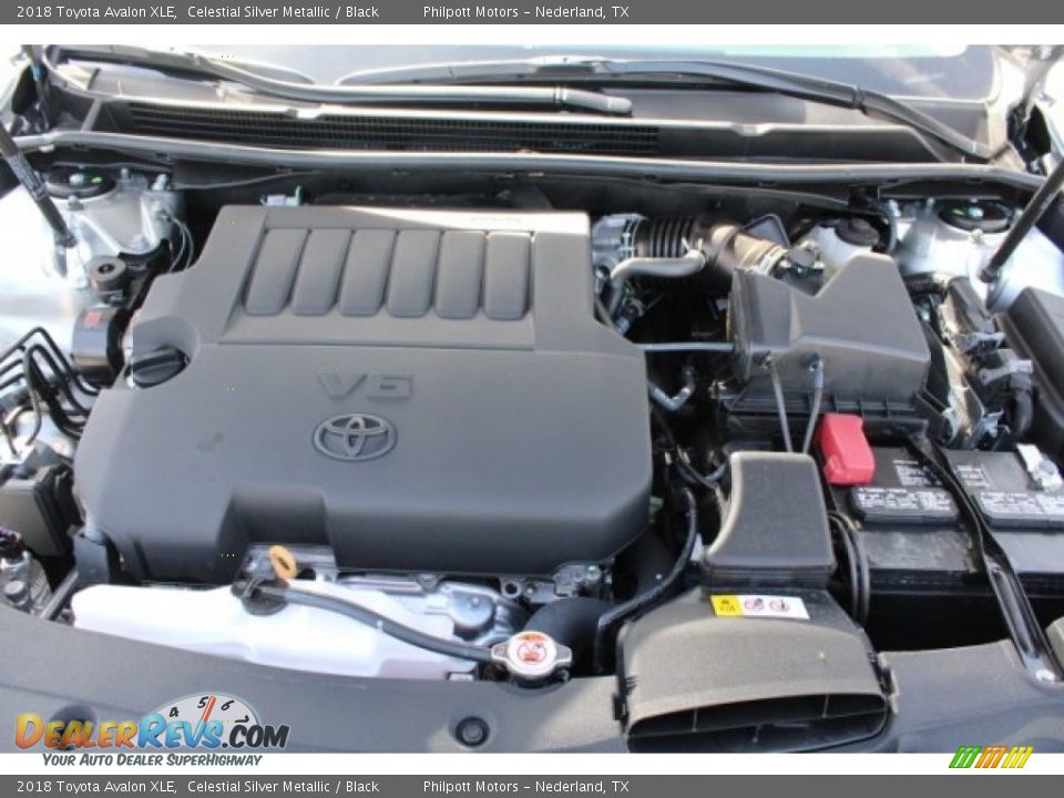 2018 Toyota Avalon XLE Celestial Silver Metallic / Black Photo #35