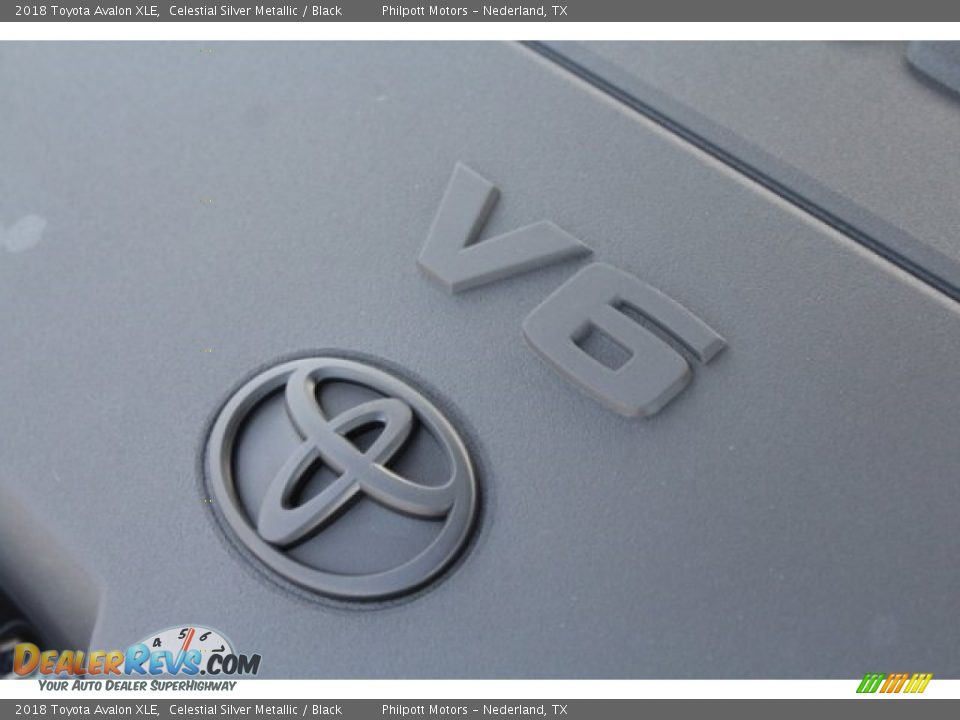 2018 Toyota Avalon XLE Celestial Silver Metallic / Black Photo #36