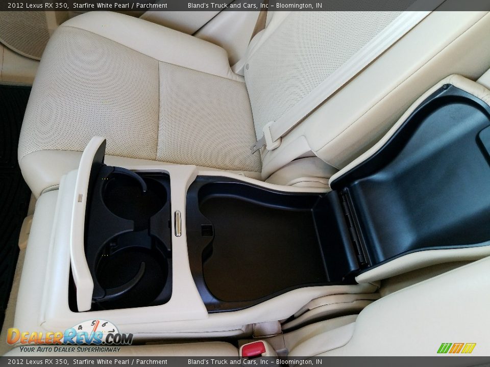 2012 Lexus RX 350 Starfire White Pearl / Parchment Photo #36
