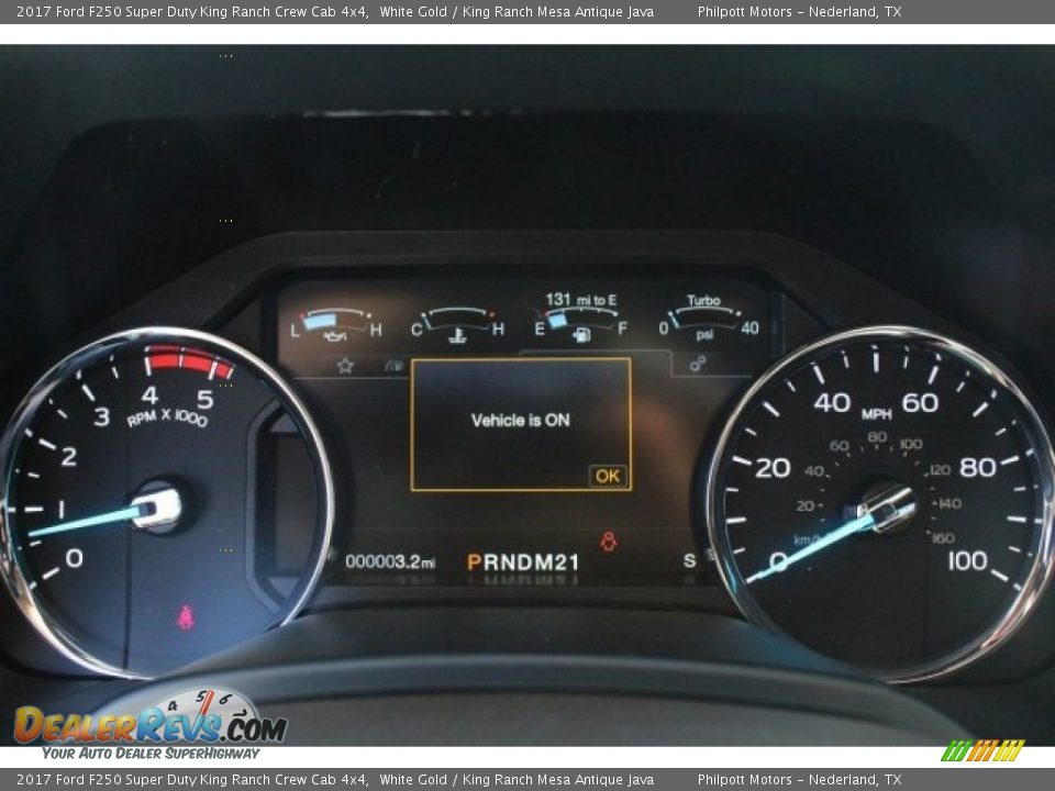 2017 Ford F250 Super Duty King Ranch Crew Cab 4x4 White Gold / King Ranch Mesa Antique Java Photo #19