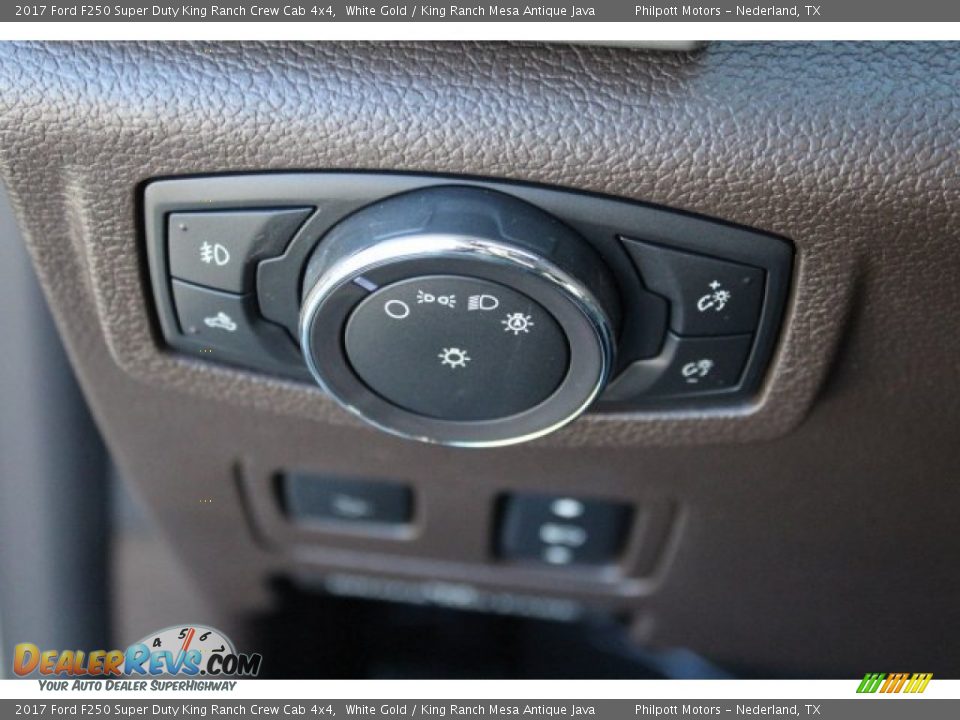 2017 Ford F250 Super Duty King Ranch Crew Cab 4x4 White Gold / King Ranch Mesa Antique Java Photo #20