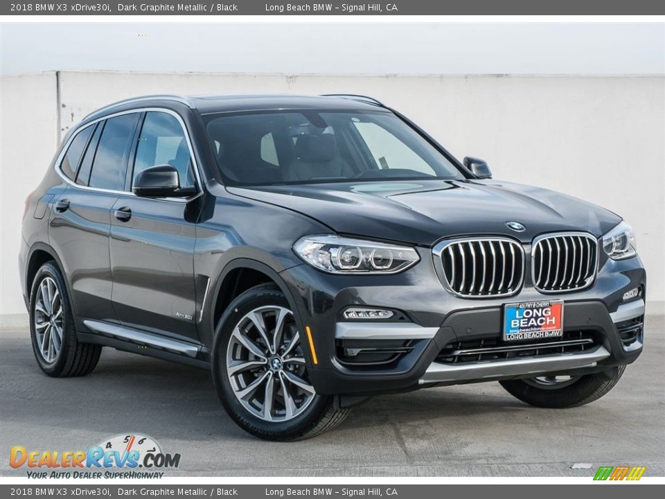 Front 3/4 View of 2018 BMW X3 xDrive30i Photo #12