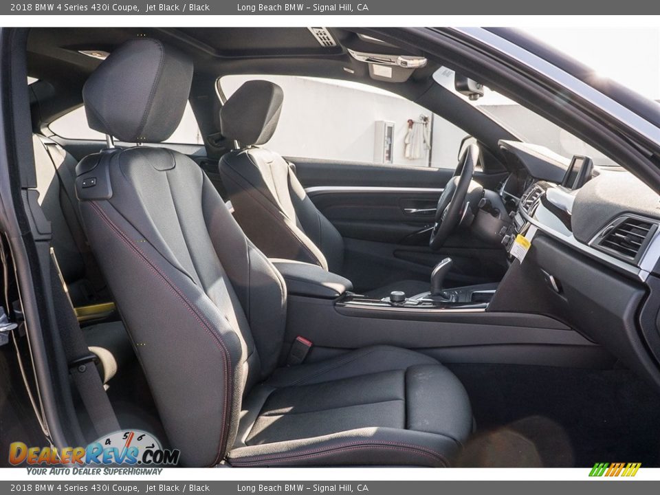 2018 BMW 4 Series 430i Coupe Jet Black / Black Photo #2
